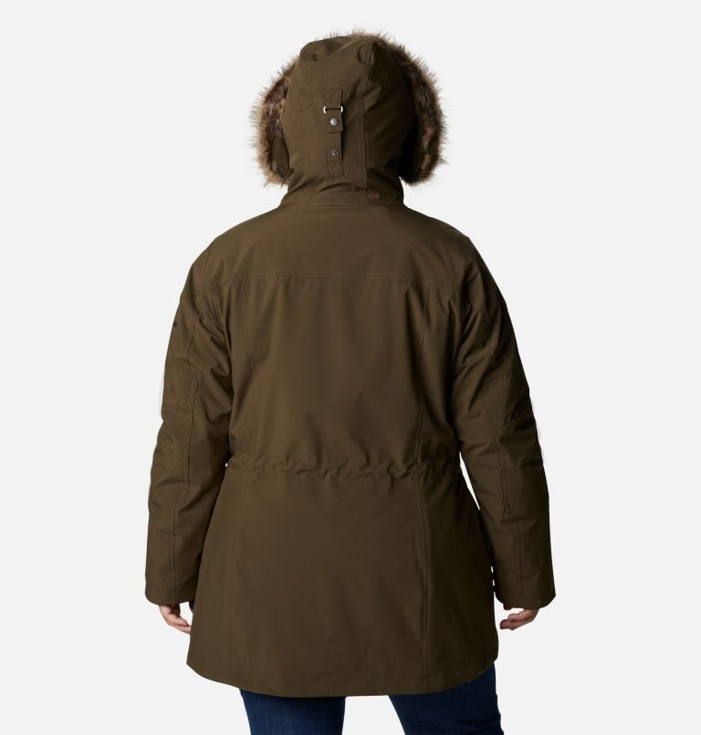 Women's Columbia Watson Lake Omni-Heat Infinity Interchange Insulated Jackets Dark Brown | Plus Size CA-W18CA